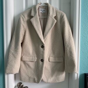 Na-kd Oversized Fluffy Blazer